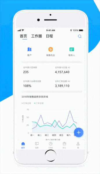 销售易移动CRM首页 销售易移动CRM首页
